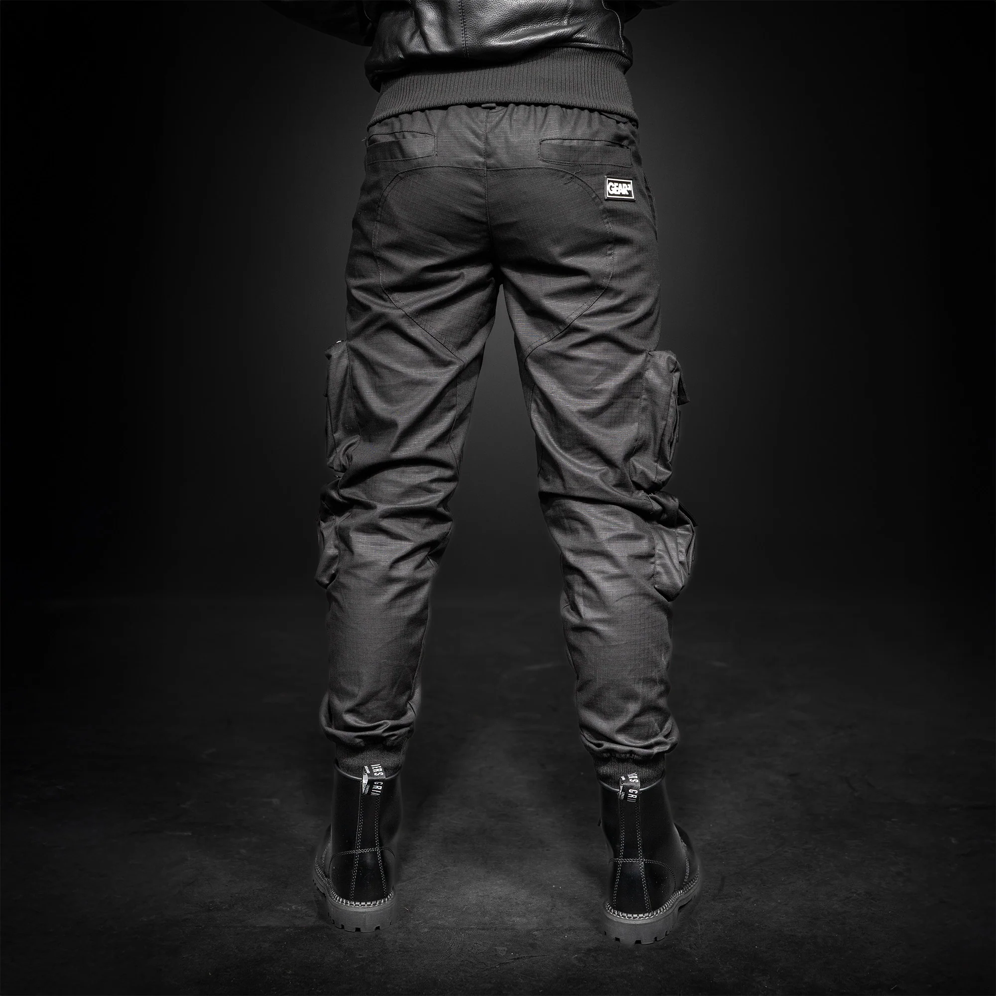 CARGO PANT COTTON BLK - Image 5