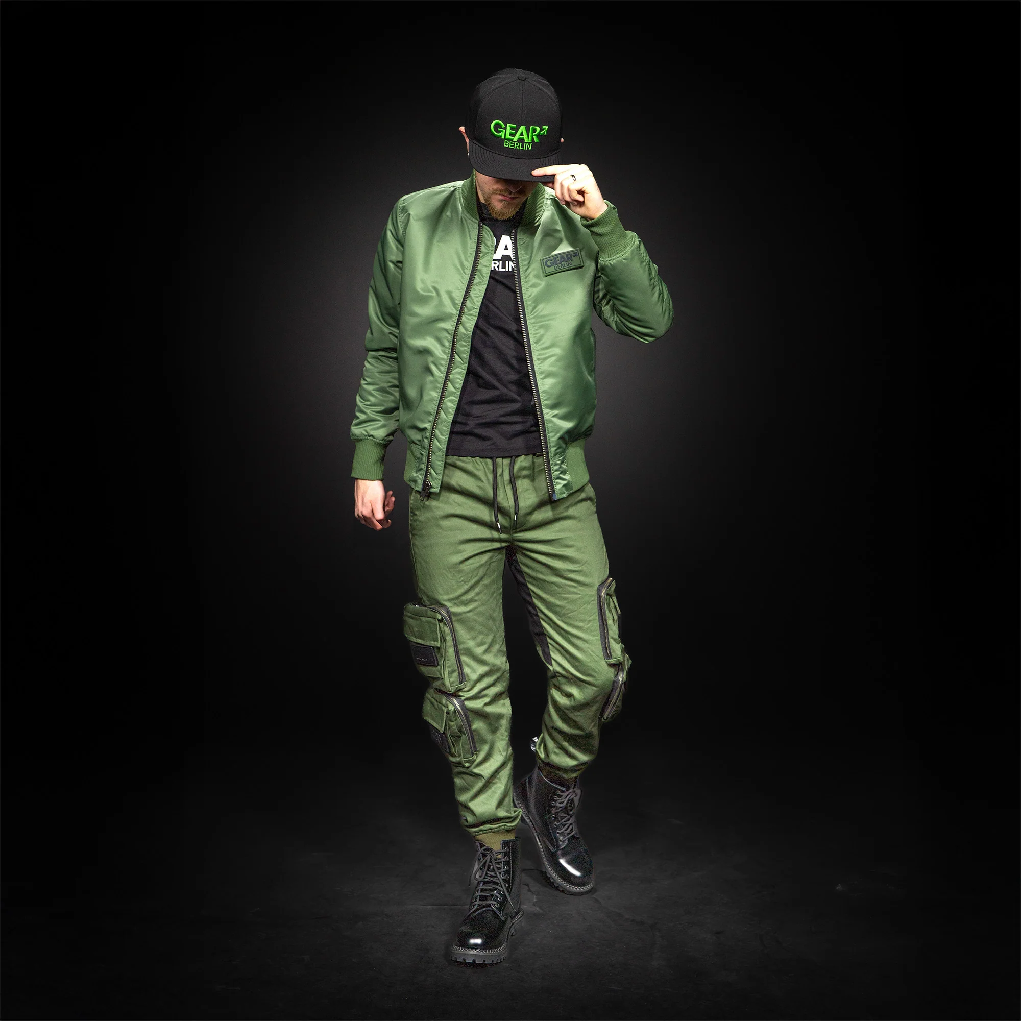 CARGO PANT COTTON GRN - Image 5