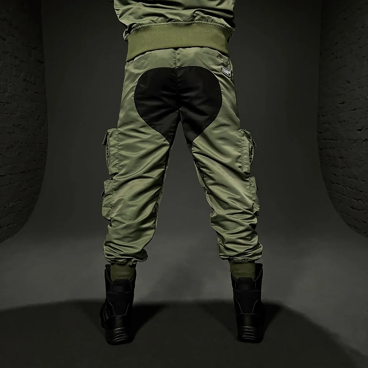 CARGO PANT NYLON HACKNEY GREEN - Image 4