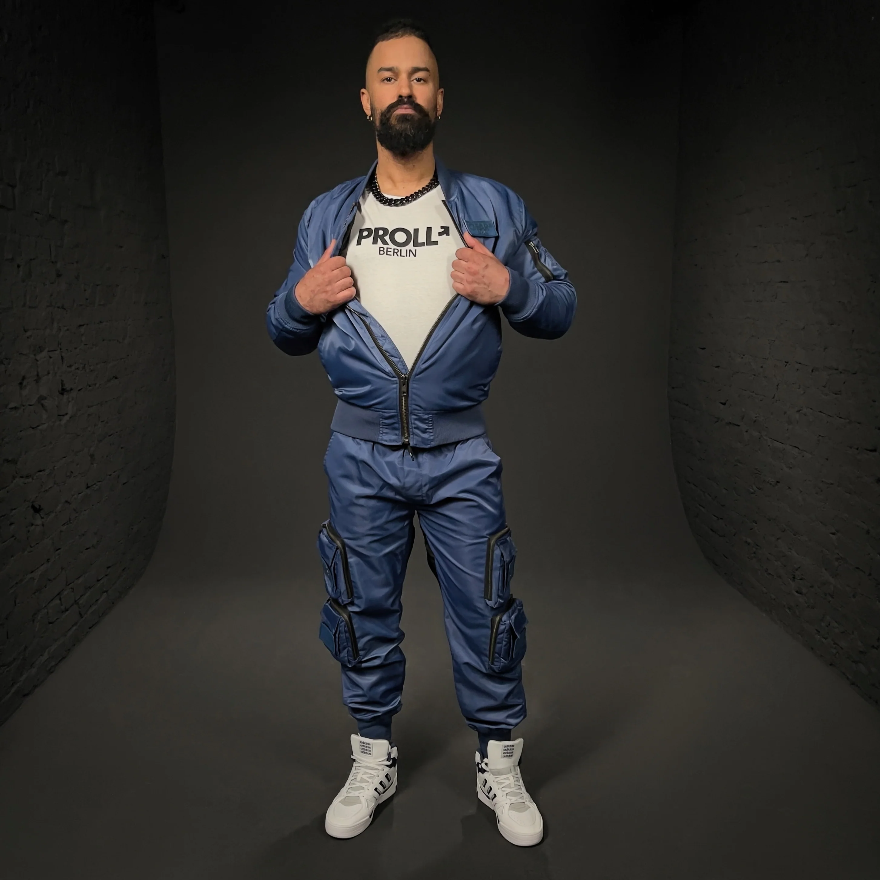 CARGO PANT NYLON ROYAL - Image 3
