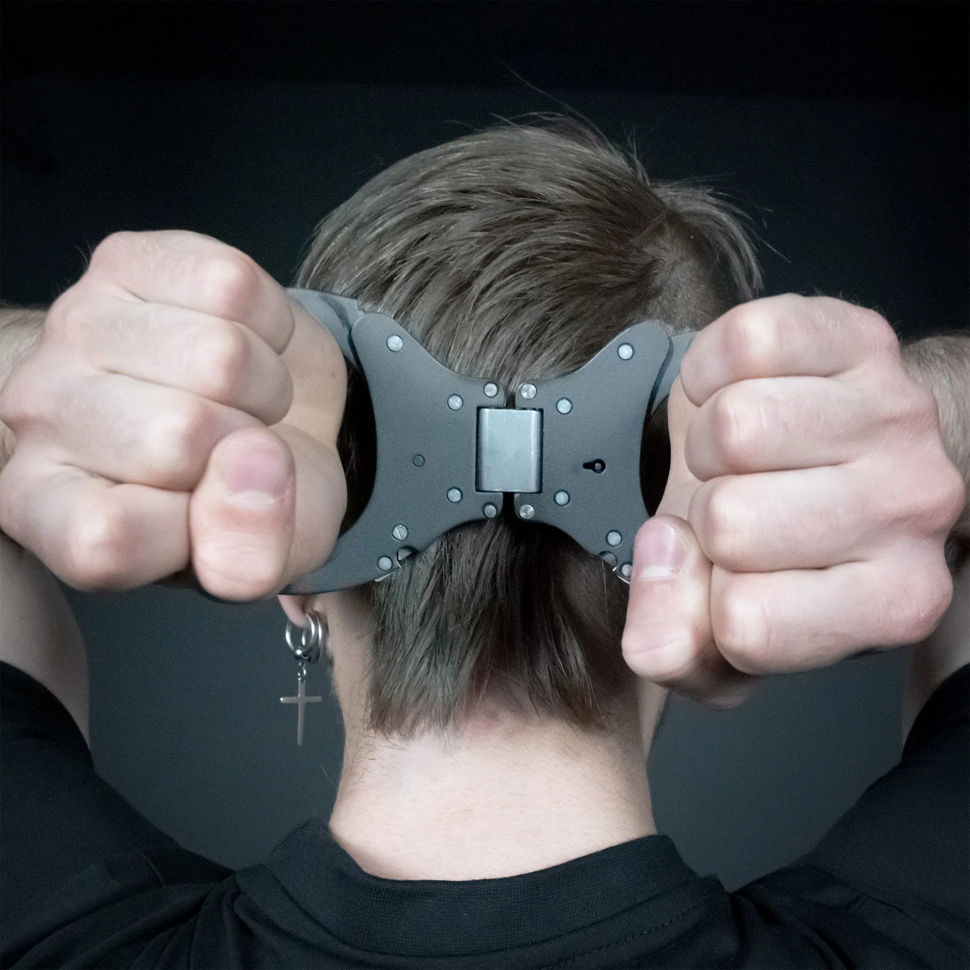 CLEJUSO GERMAN POLICE CUFFS 19R BLK - Image 3