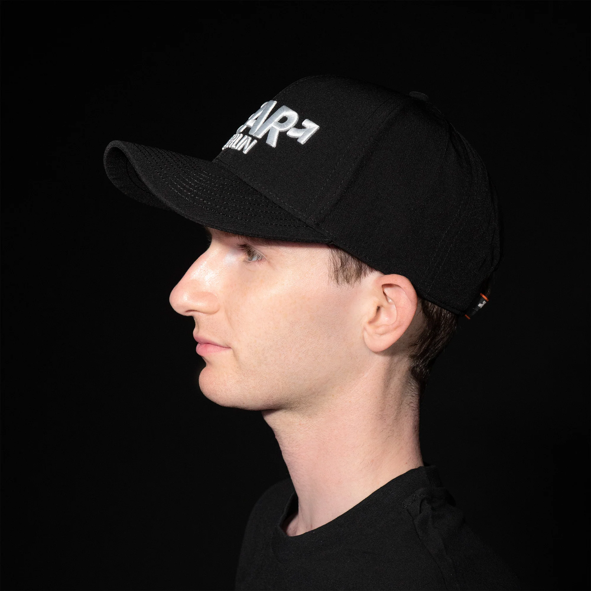 GEAR CRUISE CAP CURVED BLK/WHT SNAP - Image 3