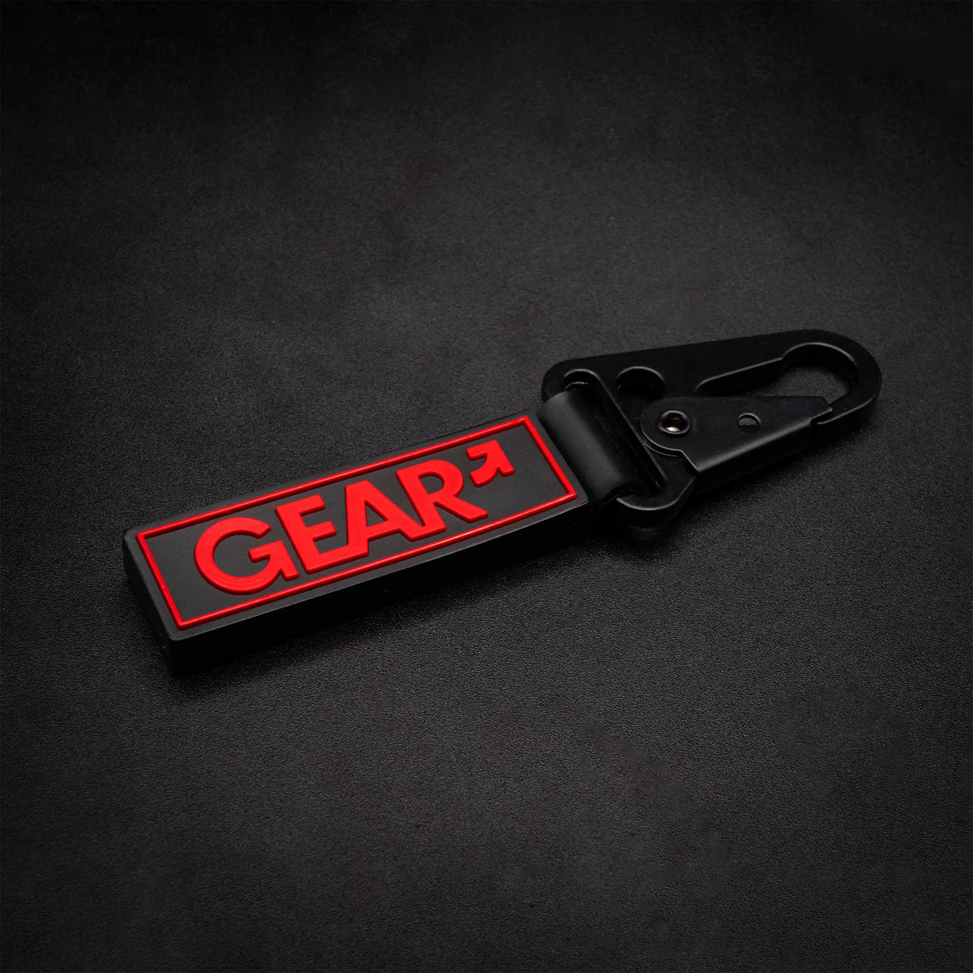 GEAR KEY HOLDER BLK / RED - Image 3