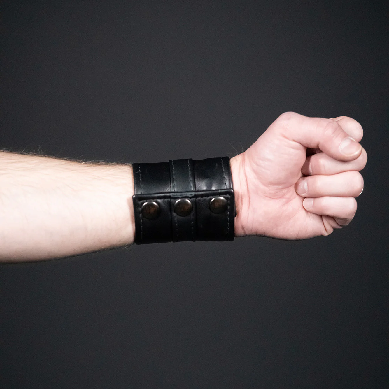 GEAR LEATHER WRIST WALLET BLK / BLK - Image 5