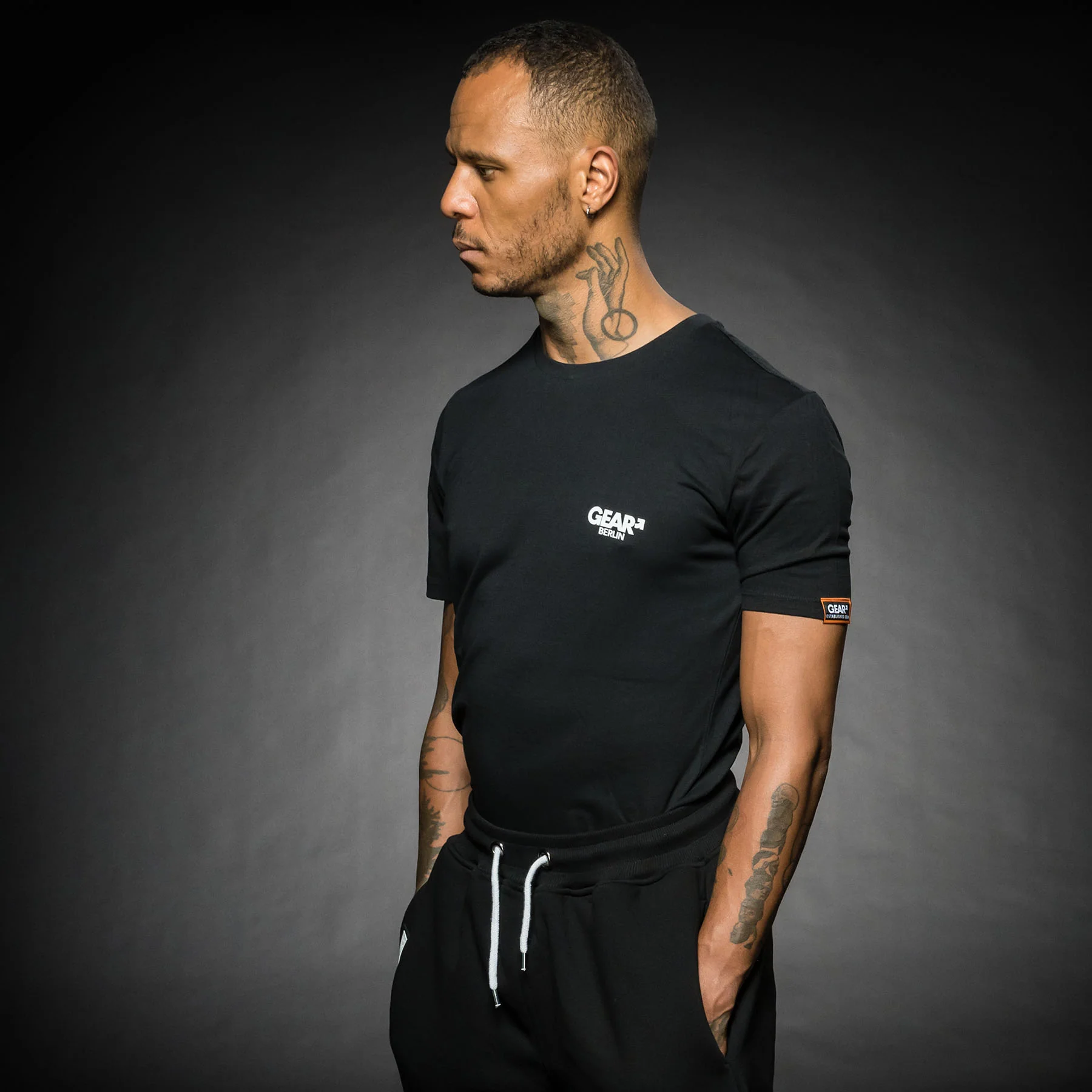 GEAR SHIRT CLASSIC BLK - Image 3