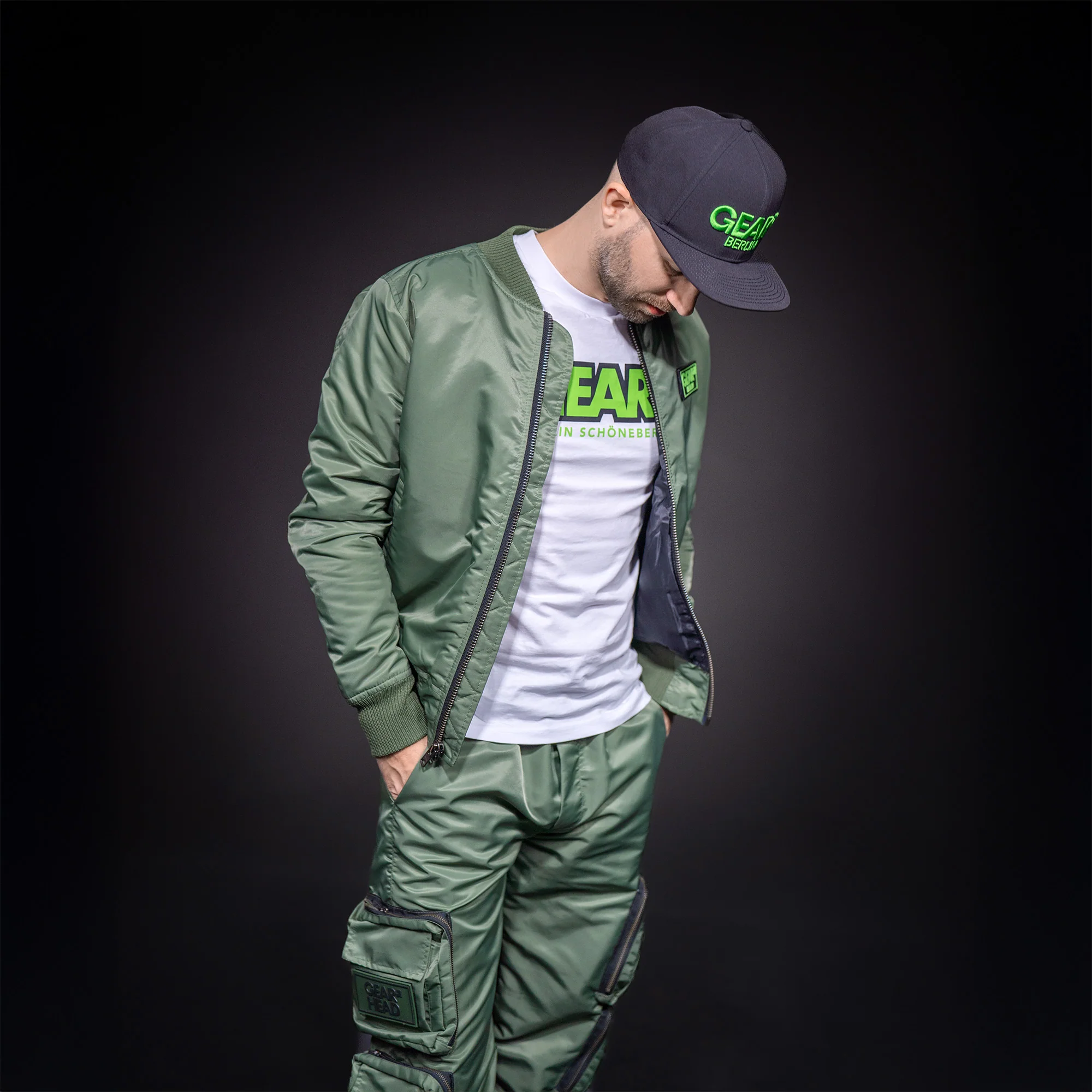 GEAR SHIRT SCHÖNEBERG WHT/LIME - Image 5