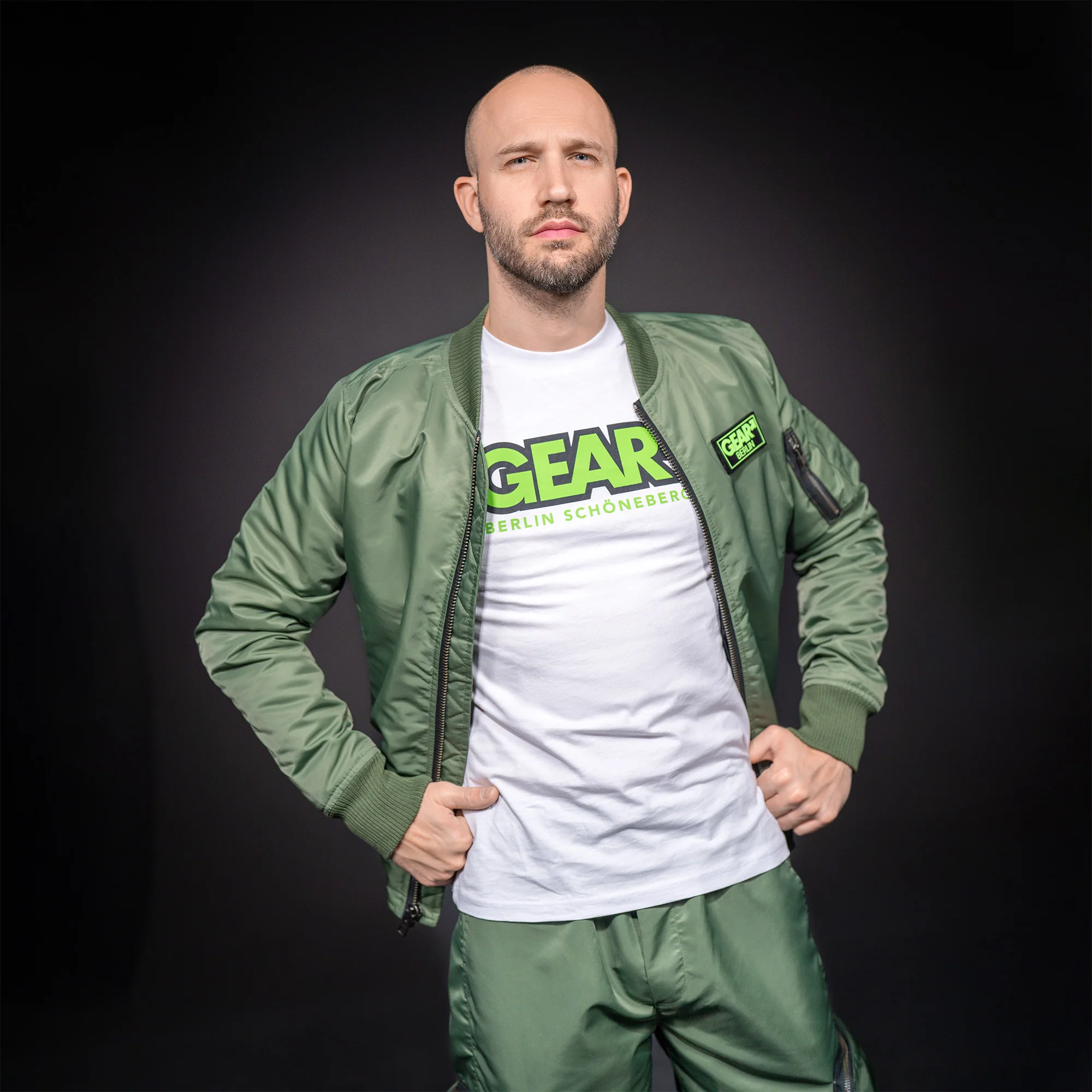 GEAR SHIRT SCHÖNEBERG WHT/LIME - Image 6