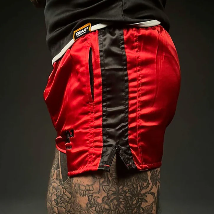 KINKSTER SHORT NYLON RED/BLK - Image 3