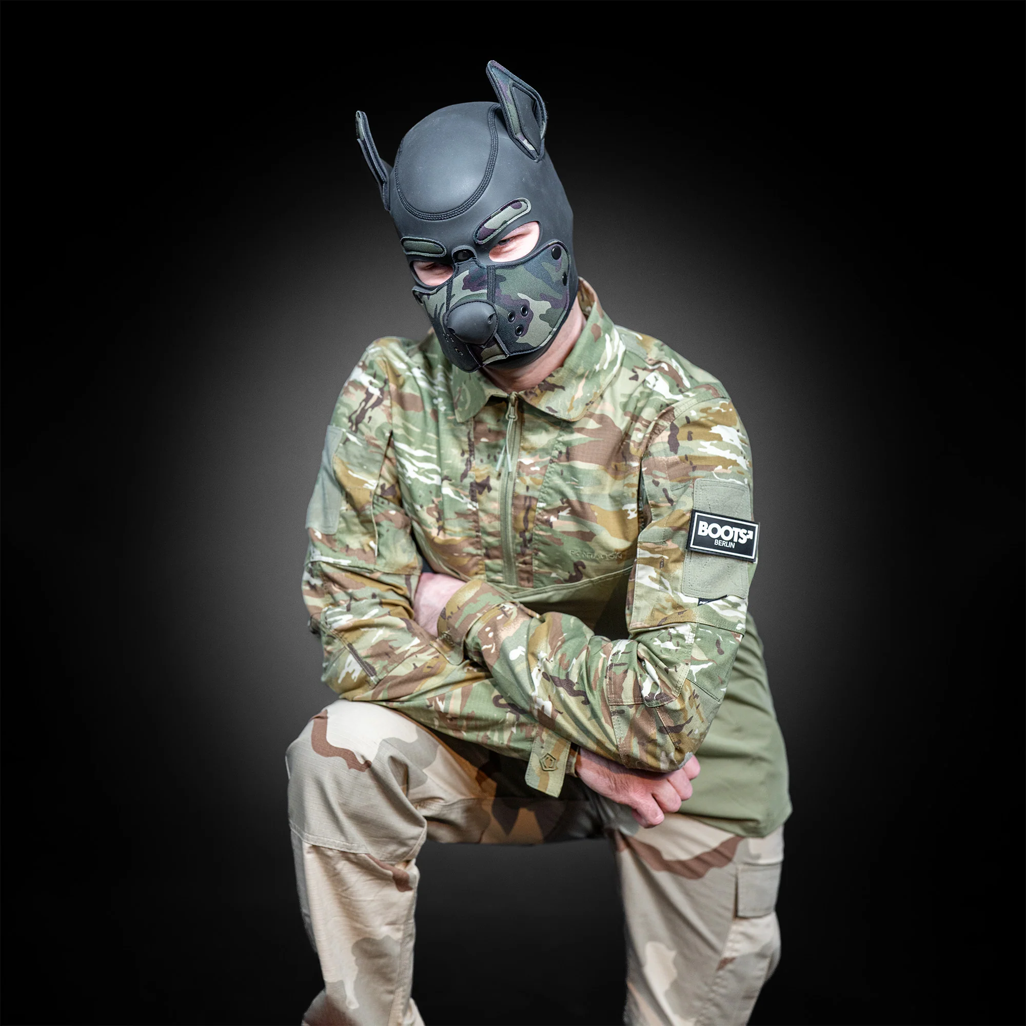 MR-S NEOPRENE K-9 HOOD CAMO - Image 4