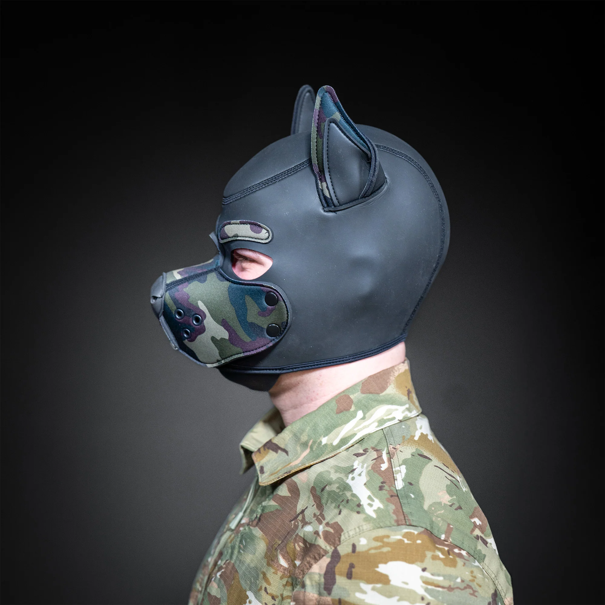 MR-S NEOPRENE K-9 HOOD CAMO - Image 5