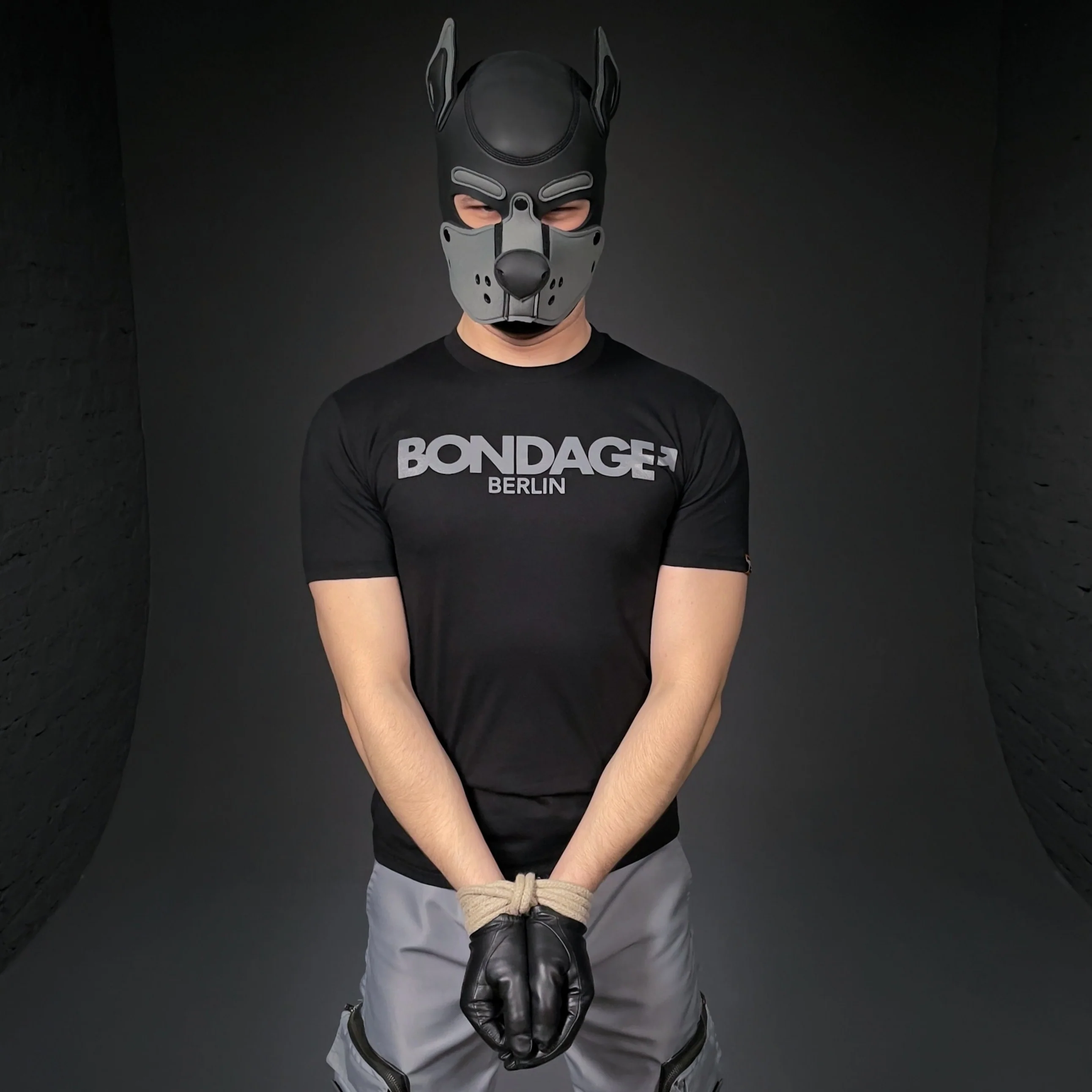 MR-S NEOPRENE K-9 HOOD GRAY - Image 3