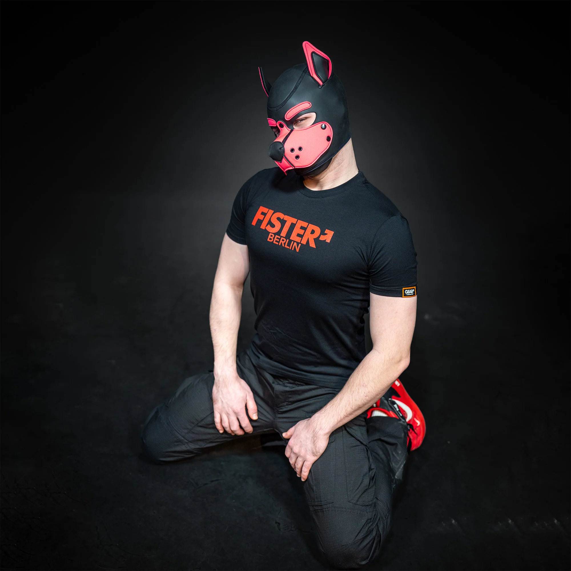MR-S NEOPRENE K-9 HOOD PINK - Image 3
