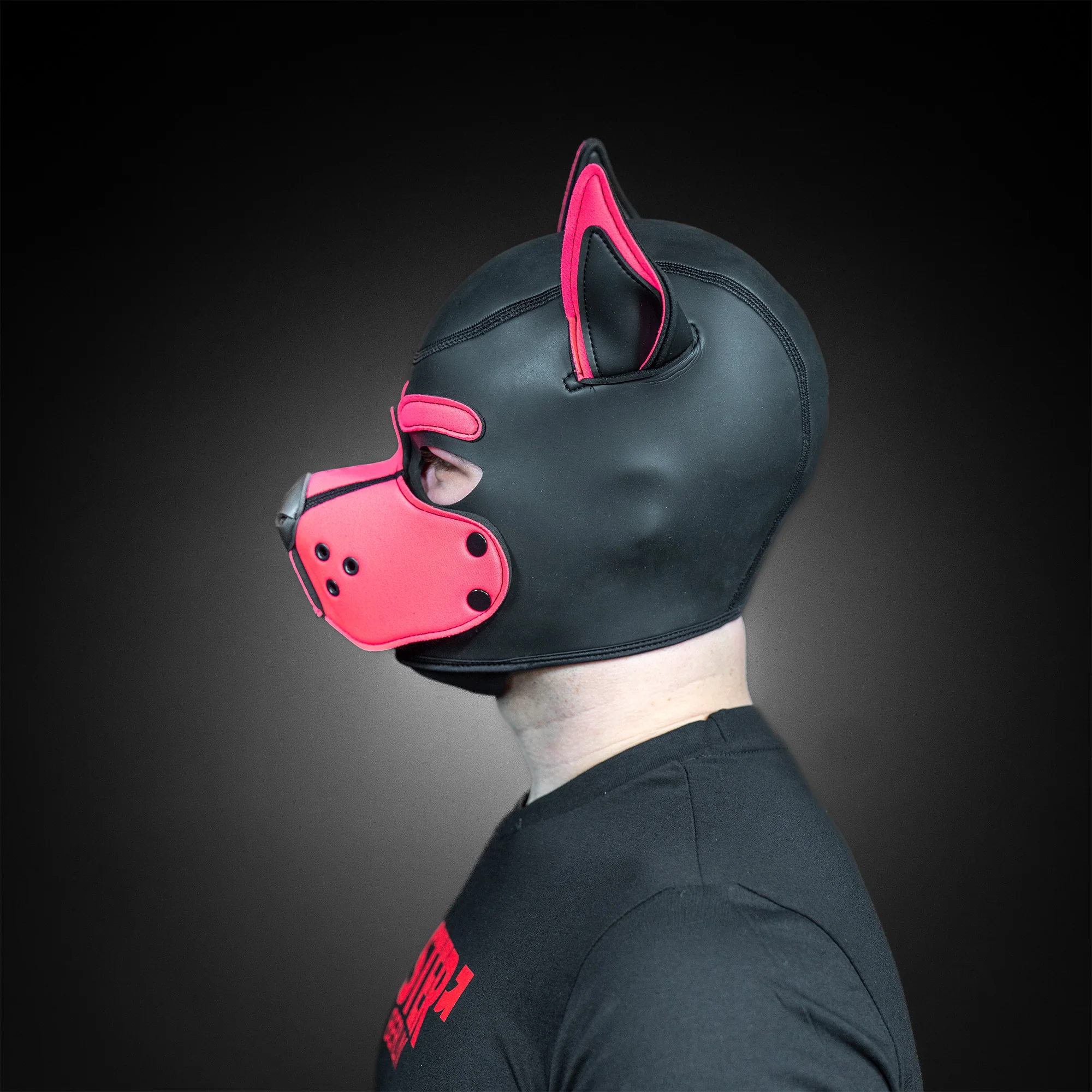 MR-S NEOPRENE K-9 HOOD PINK - Image 4